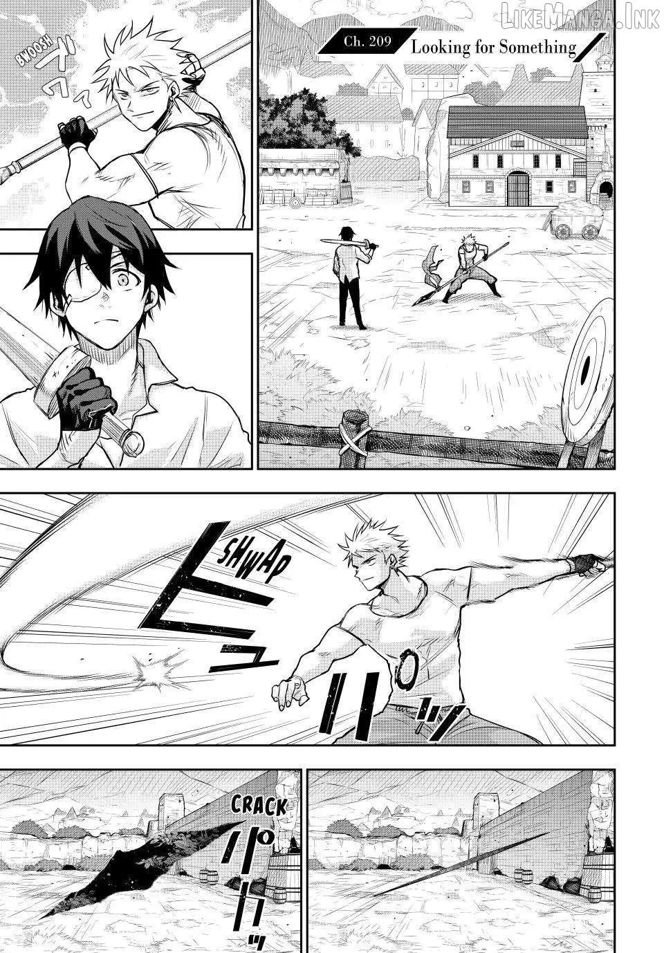 Mikata ga Yowasugite Hojo Mahou ni Tesshiteita Kyuutei Mahoushi, Tsuihou Sarete Saikyou wo Mezashimasu Chapter 209 page 1