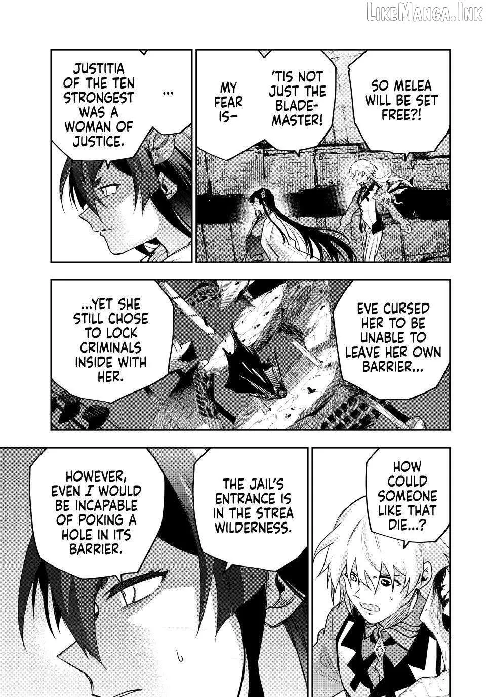 Mikata ga Yowasugite Hojo Mahou ni Tesshiteita Kyuutei Mahoushi, Tsuihou Sarete Saikyou wo Mezashimasu Chapter 209 page 13