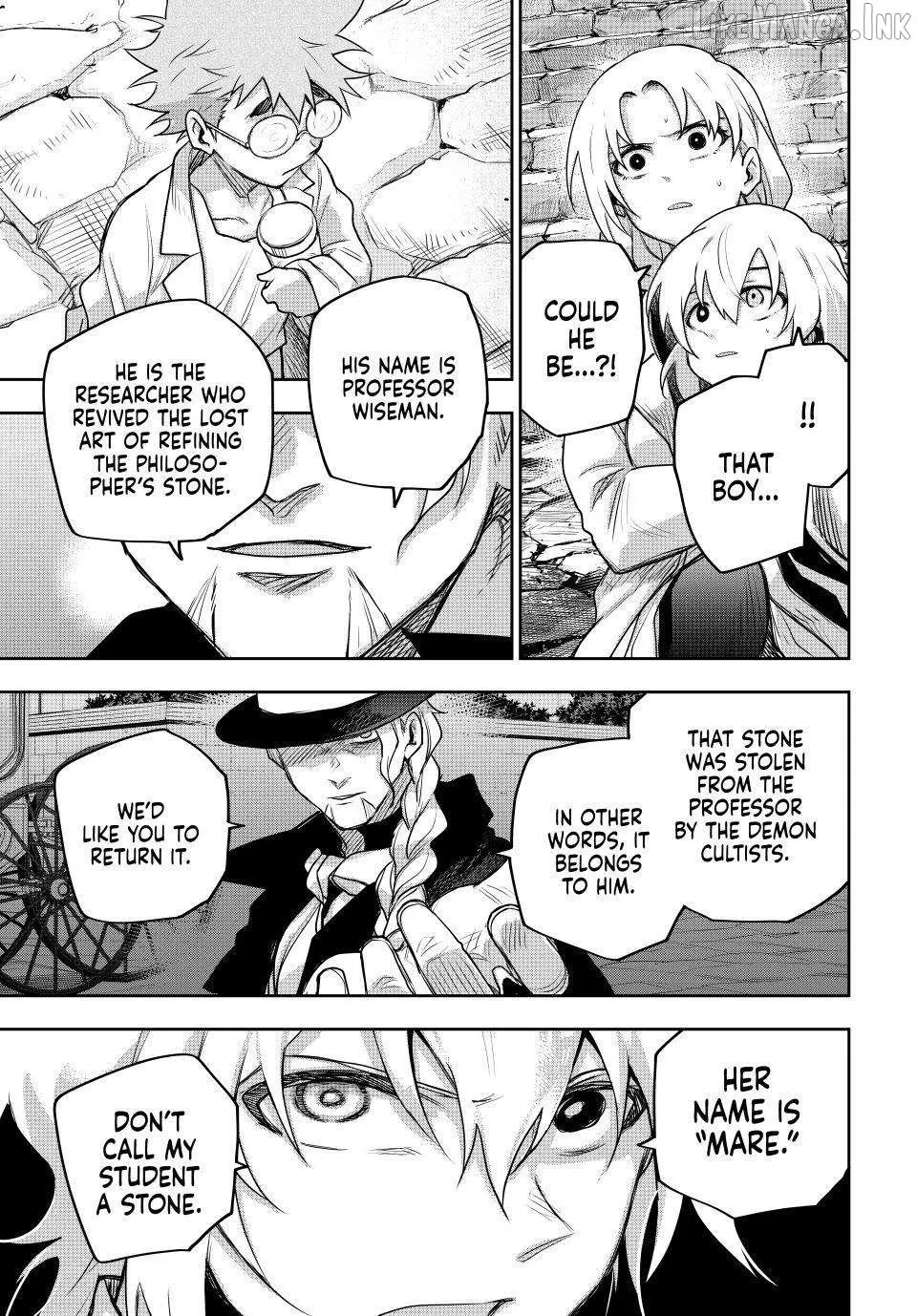 Mikata ga Yowasugite Hojo Mahou ni Tesshiteita Kyuutei Mahoushi, Tsuihou Sarete Saikyou wo Mezashimasu Chapter 210 page 11