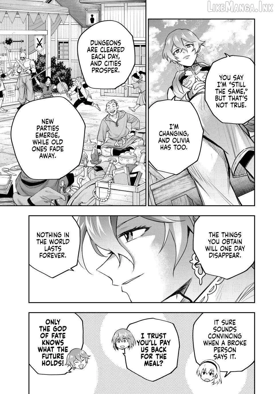 Mikata ga Yowasugite Hojo Mahou ni Tesshiteita Kyuutei Mahoushi, Tsuihou Sarete Saikyou wo Mezashimasu Chapter 210 page 5