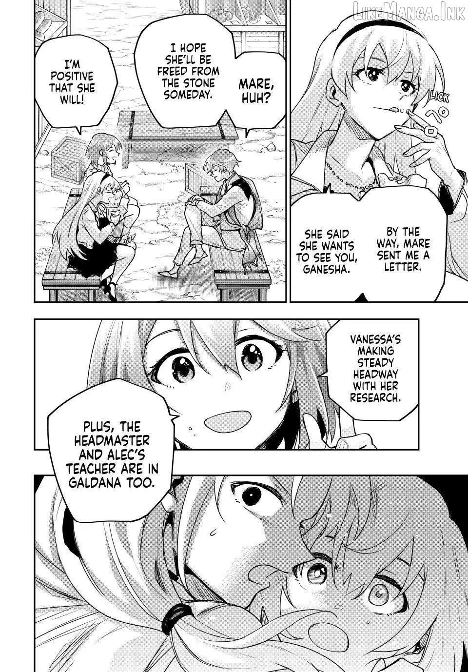 Mikata ga Yowasugite Hojo Mahou ni Tesshiteita Kyuutei Mahoushi, Tsuihou Sarete Saikyou wo Mezashimasu Chapter 210 page 6