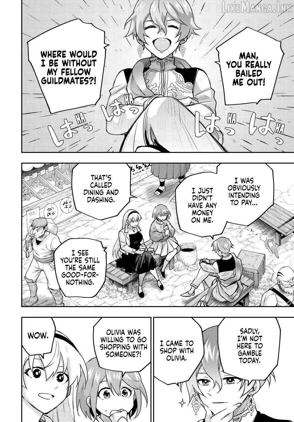Mikata ga Yowasugite Hojo Mahou ni Tesshiteita Kyuutei Mahoushi, Tsuihou Sarete Saikyou wo Mezashimasu Chapter 210 page 4