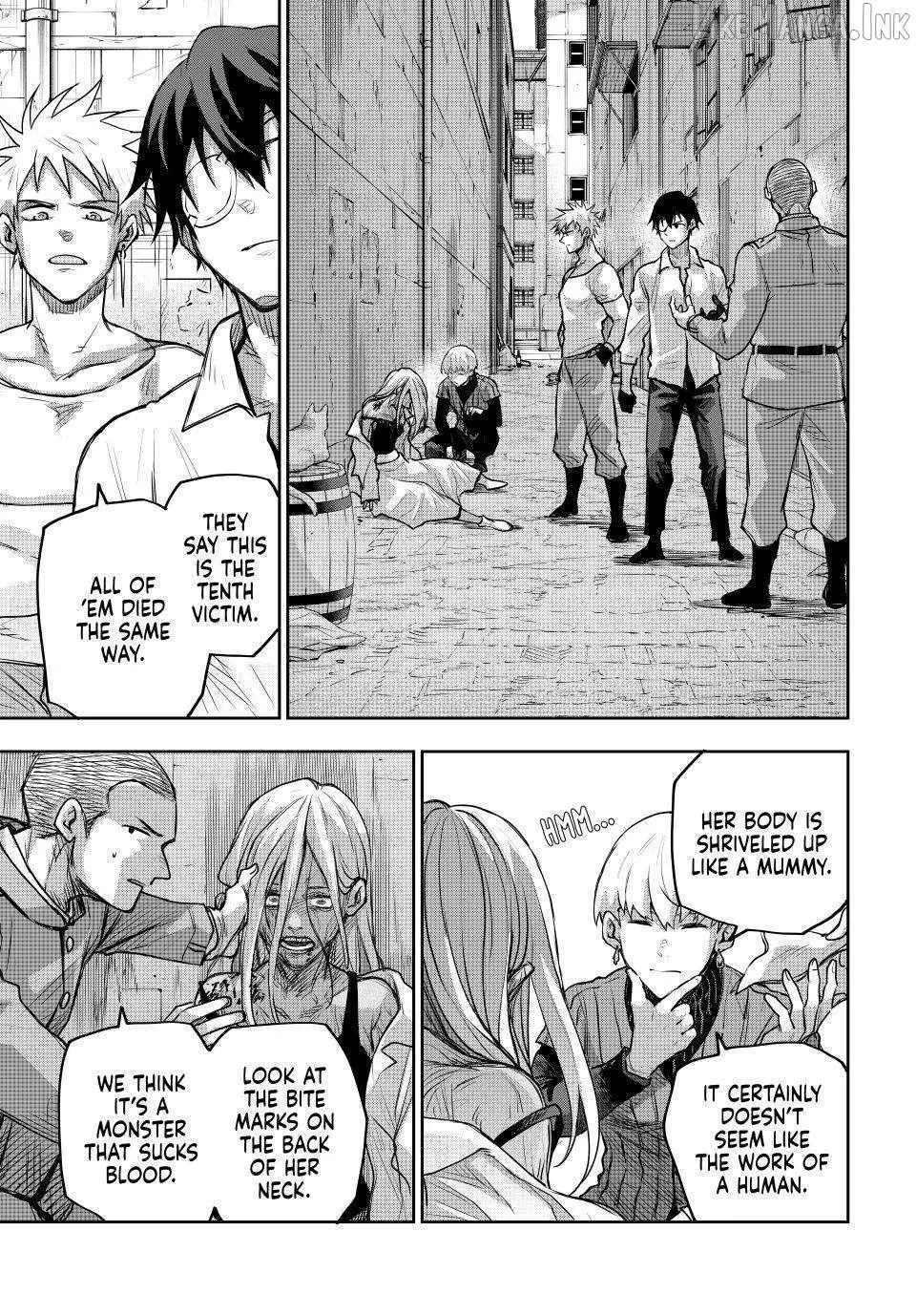 Mikata ga Yowasugite Hojo Mahou ni Tesshiteita Kyuutei Mahoushi, Tsuihou Sarete Saikyou wo Mezashimasu Chapter 211 page 3