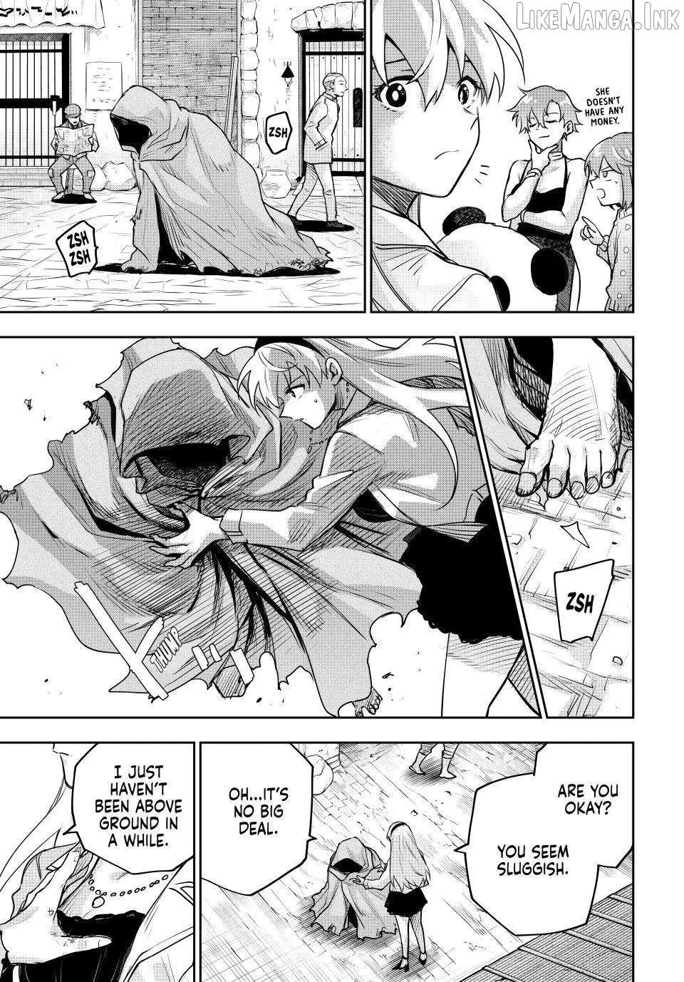 Mikata ga Yowasugite Hojo Mahou ni Tesshiteita Kyuutei Mahoushi, Tsuihou Sarete Saikyou wo Mezashimasu Chapter 211 page 17