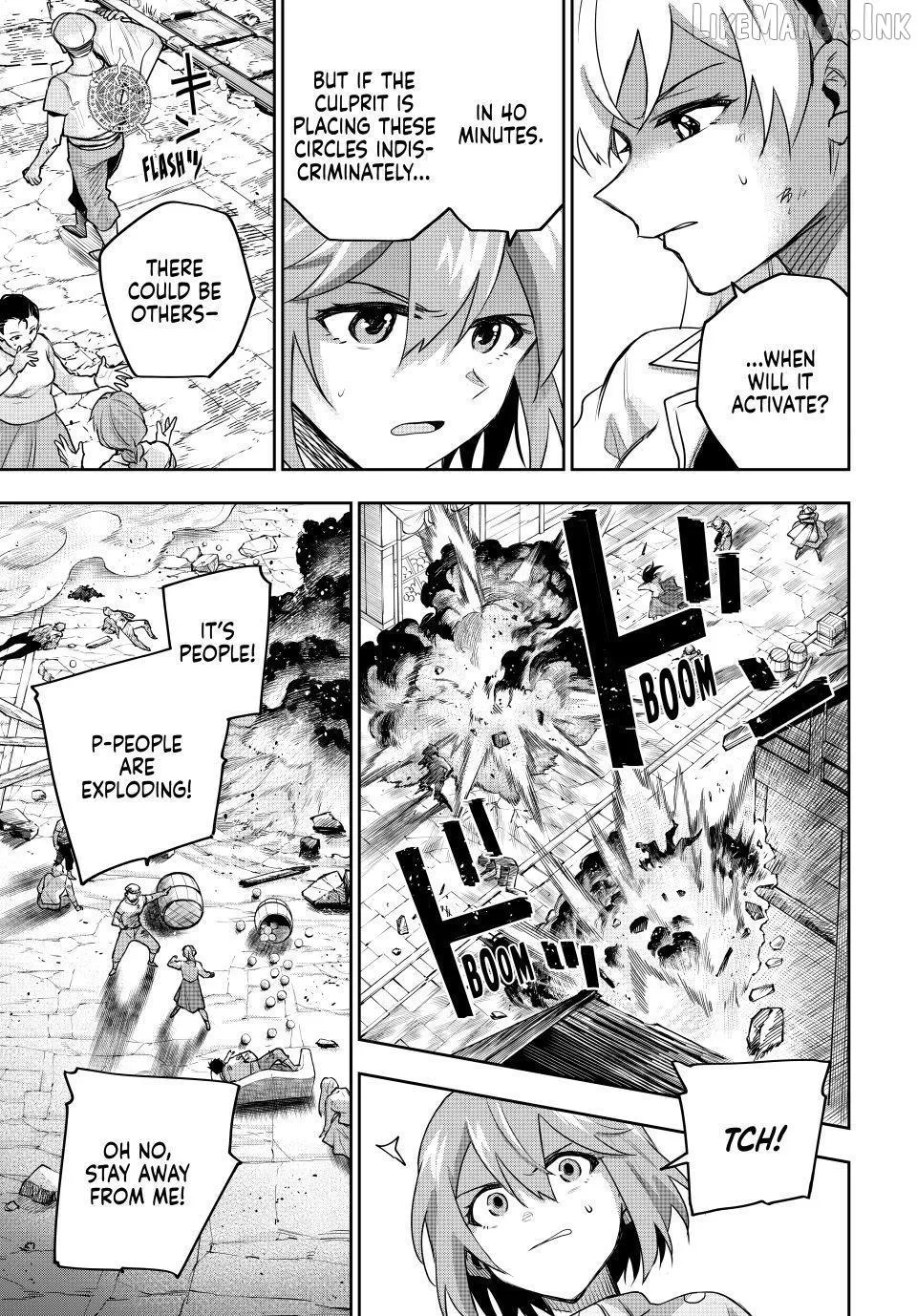 Mikata ga Yowasugite Hojo Mahou ni Tesshiteita Kyuutei Mahoushi, Tsuihou Sarete Saikyou wo Mezashimasu Chapter 212 page 9