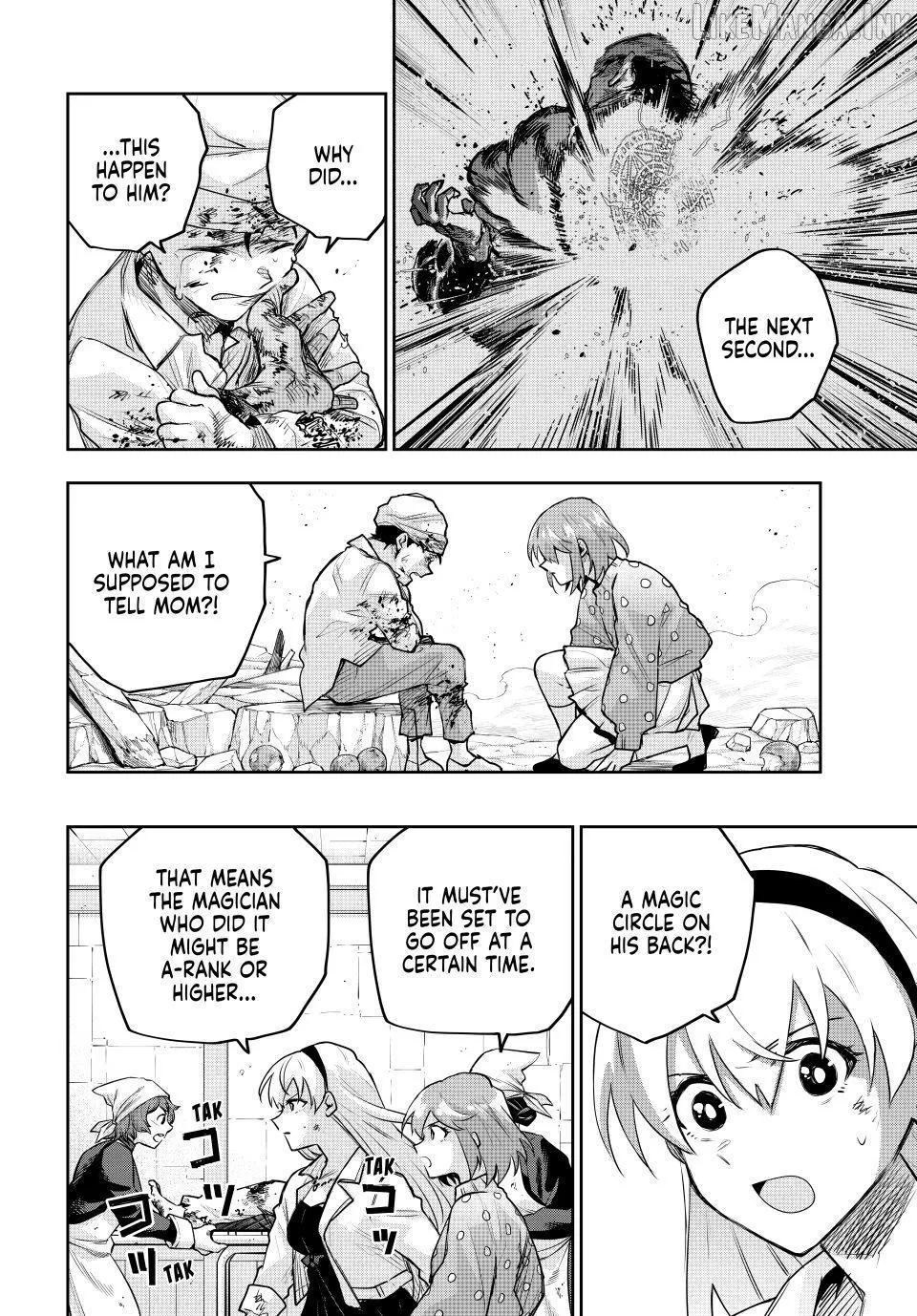 Mikata ga Yowasugite Hojo Mahou ni Tesshiteita Kyuutei Mahoushi, Tsuihou Sarete Saikyou wo Mezashimasu Chapter 212 page 4