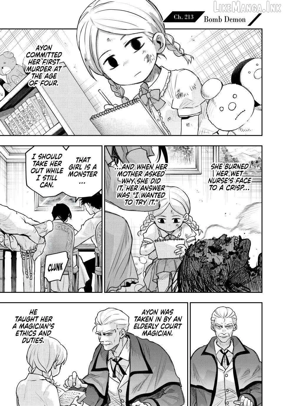 Mikata ga Yowasugite Hojo Mahou ni Tesshiteita Kyuutei Mahoushi, Tsuihou Sarete Saikyou wo Mezashimasu Chapter 213 page 1