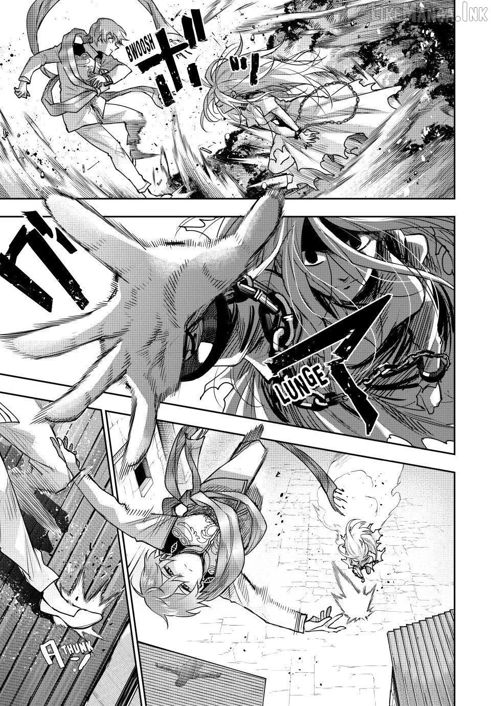 Mikata ga Yowasugite Hojo Mahou ni Tesshiteita Kyuutei Mahoushi, Tsuihou Sarete Saikyou wo Mezashimasu Chapter 214 page 5