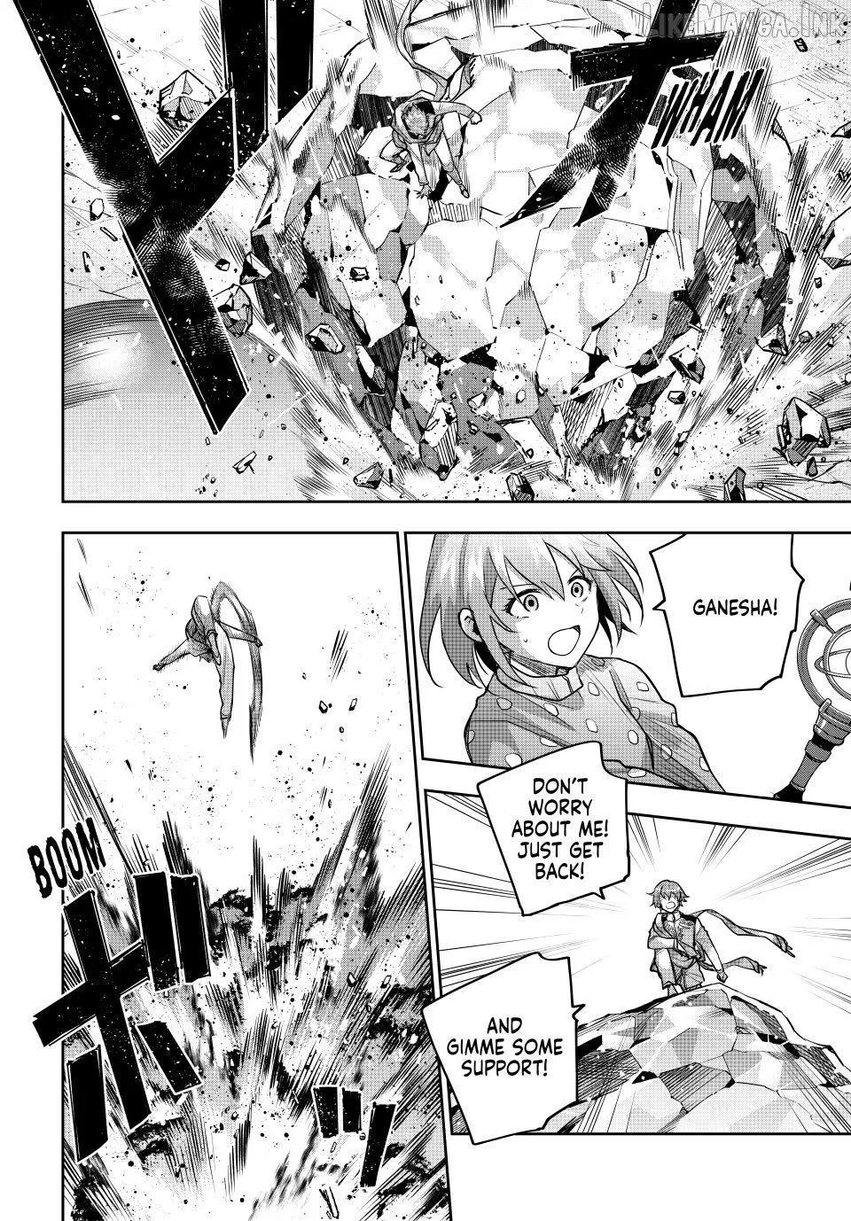 Mikata ga Yowasugite Hojo Mahou ni Tesshiteita Kyuutei Mahoushi, Tsuihou Sarete Saikyou wo Mezashimasu Chapter 214 page 12