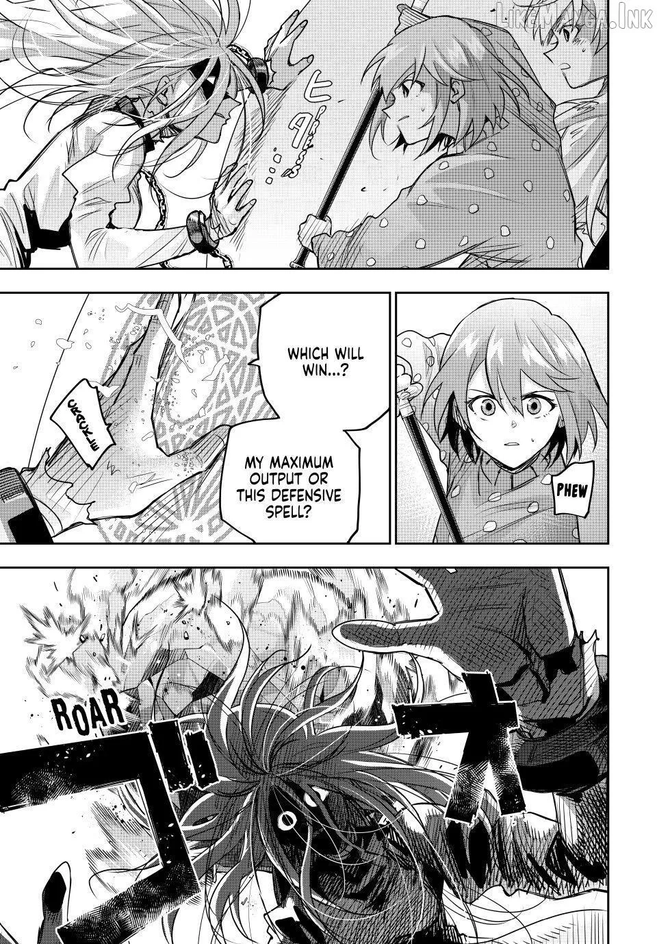 Mikata ga Yowasugite Hojo Mahou ni Tesshiteita Kyuutei Mahoushi, Tsuihou Sarete Saikyou wo Mezashimasu Chapter 214 page 11