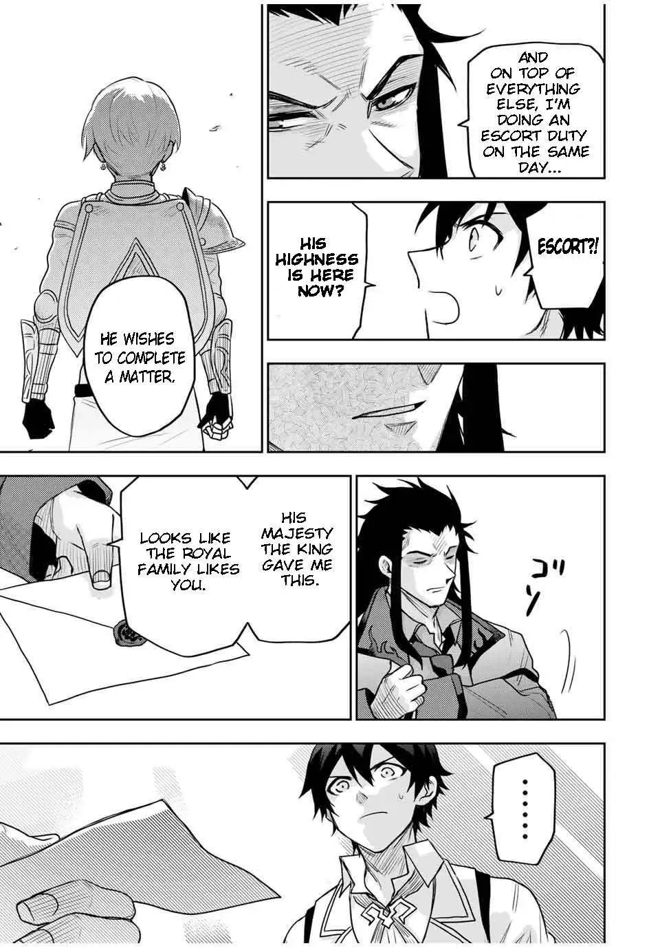 Mikata ga Yowasugite Hojo Mahou ni Tesshiteita Kyuutei Mahoushi, Tsuihou Sarete Saikyou wo Mezashimasu Chapter 22 page 7