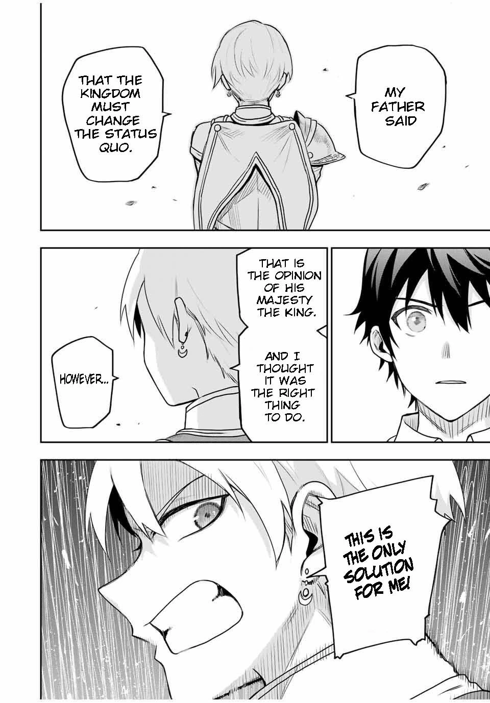 Mikata ga Yowasugite Hojo Mahou ni Tesshiteita Kyuutei Mahoushi, Tsuihou Sarete Saikyou wo Mezashimasu Chapter 22 page 12