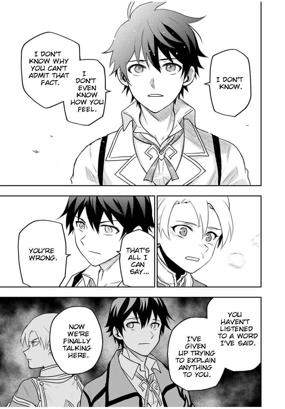 Mikata ga Yowasugite Hojo Mahou ni Tesshiteita Kyuutei Mahoushi, Tsuihou Sarete Saikyou wo Mezashimasu Chapter 22 page 15
