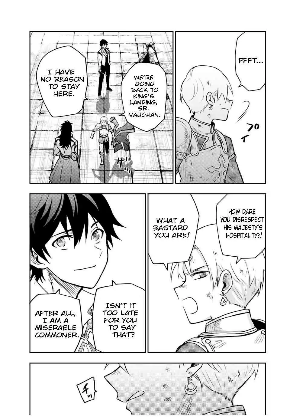 Mikata ga Yowasugite Hojo Mahou ni Tesshiteita Kyuutei Mahoushi, Tsuihou Sarete Saikyou wo Mezashimasu Chapter 24 page 16