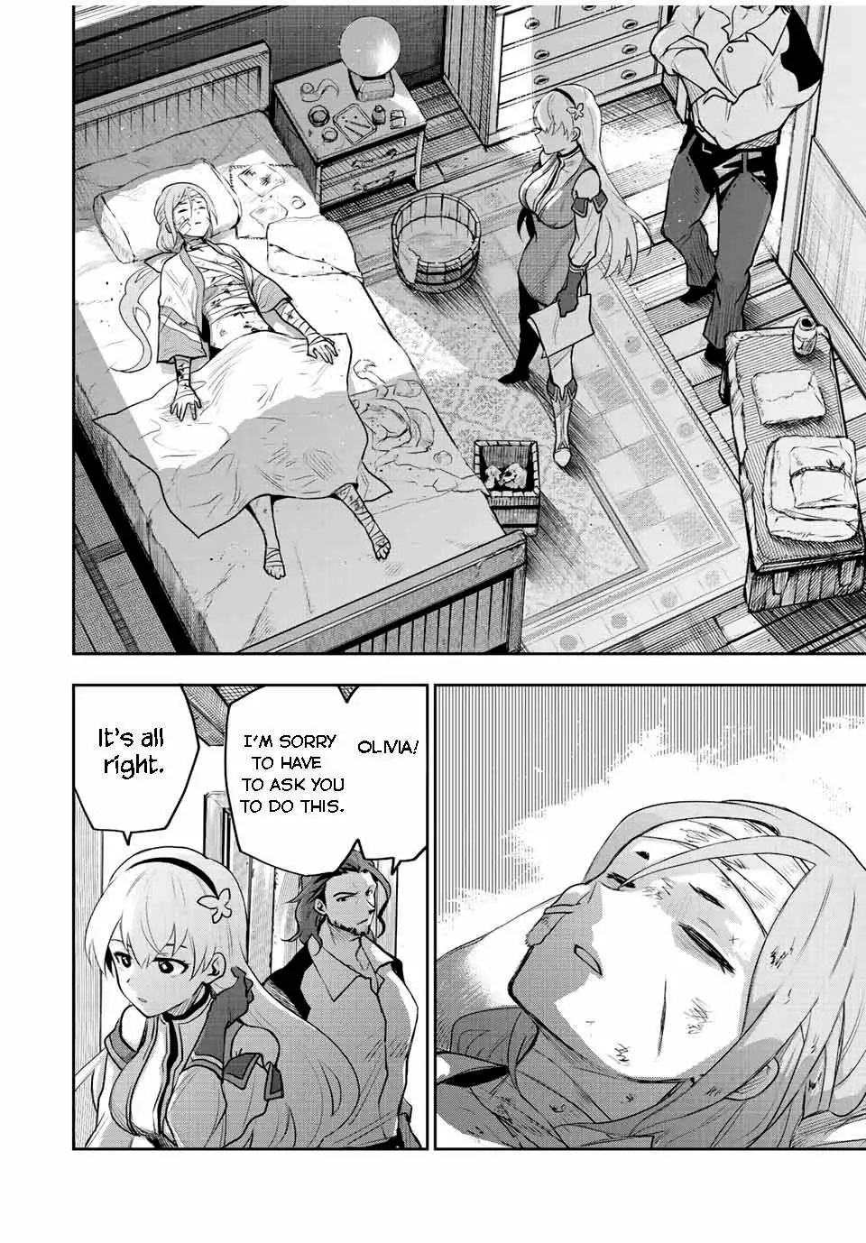 Mikata ga Yowasugite Hojo Mahou ni Tesshiteita Kyuutei Mahoushi, Tsuihou Sarete Saikyou wo Mezashimasu Chapter 26 page 9