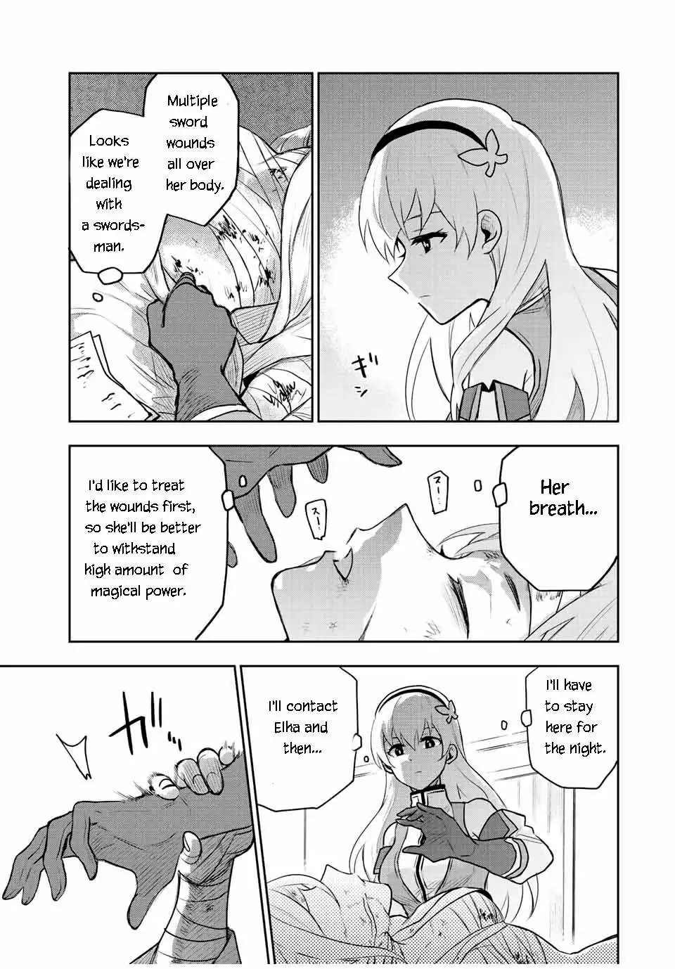 Mikata ga Yowasugite Hojo Mahou ni Tesshiteita Kyuutei Mahoushi, Tsuihou Sarete Saikyou wo Mezashimasu Chapter 26 page 10