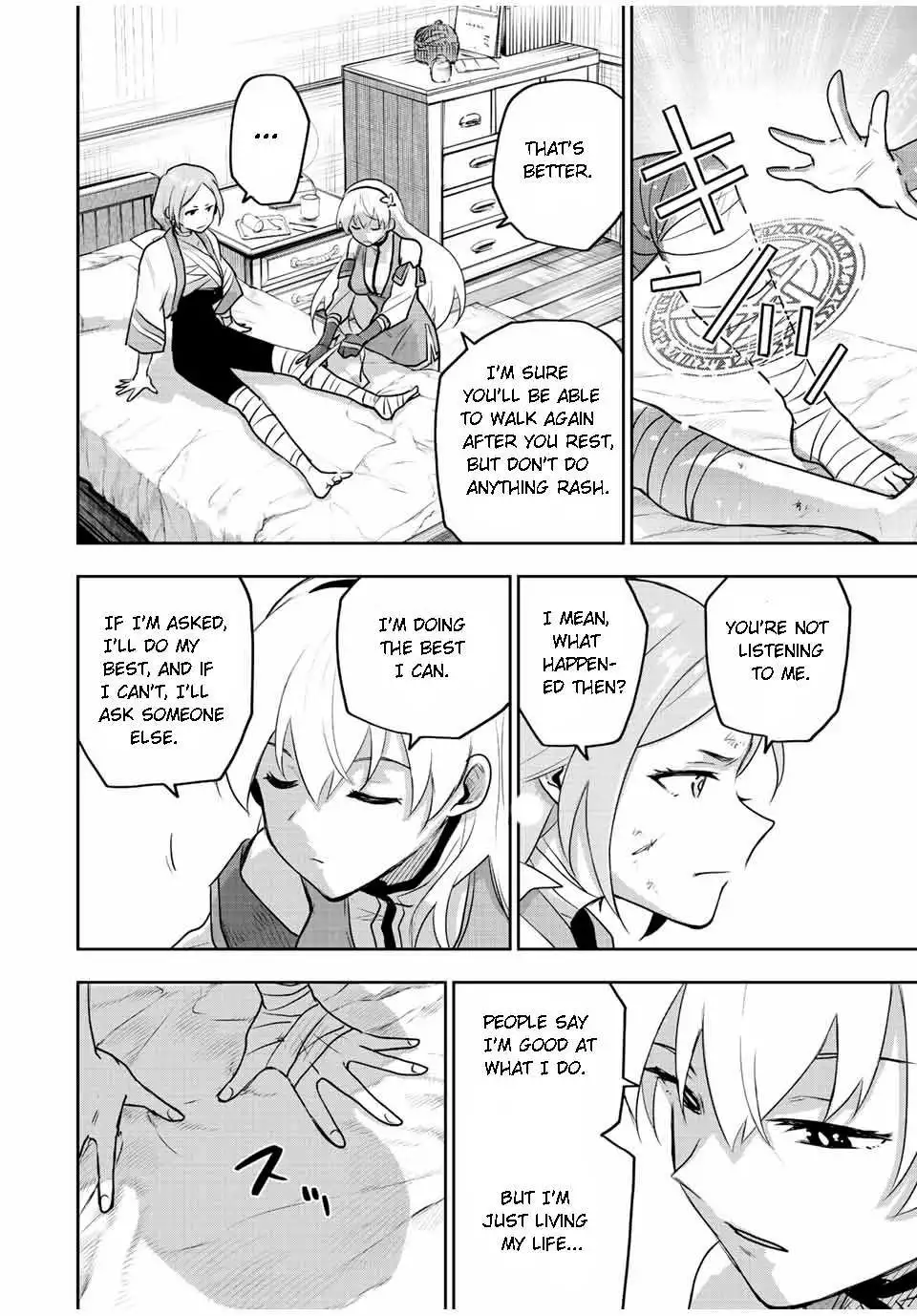 Mikata ga Yowasugite Hojo Mahou ni Tesshiteita Kyuutei Mahoushi, Tsuihou Sarete Saikyou wo Mezashimasu Chapter 27 page 5