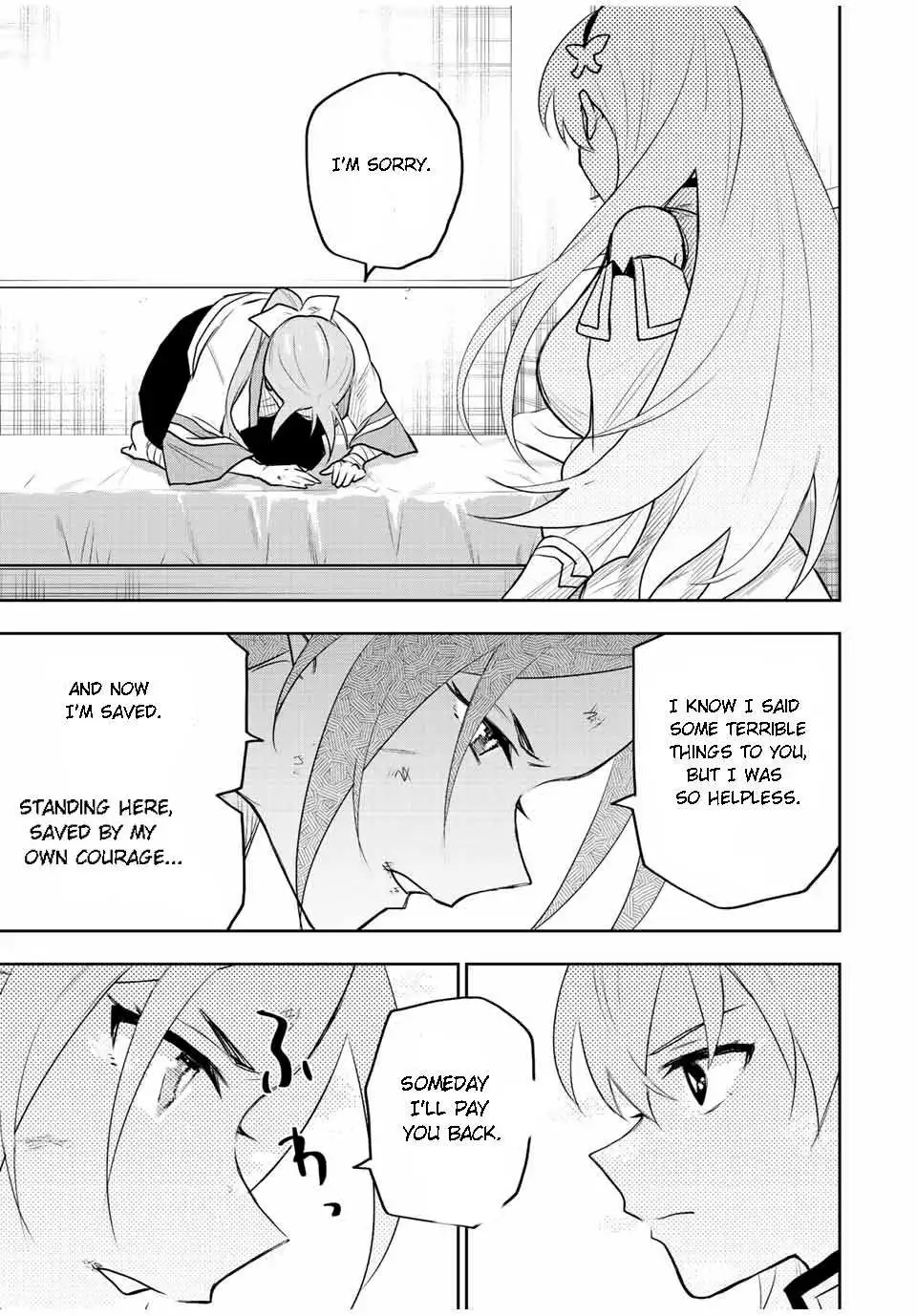 Mikata ga Yowasugite Hojo Mahou ni Tesshiteita Kyuutei Mahoushi, Tsuihou Sarete Saikyou wo Mezashimasu Chapter 27 page 6