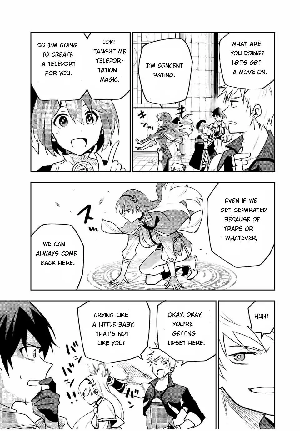 Mikata ga Yowasugite Hojo Mahou ni Tesshiteita Kyuutei Mahoushi, Tsuihou Sarete Saikyou wo Mezashimasu Chapter 28 page 11