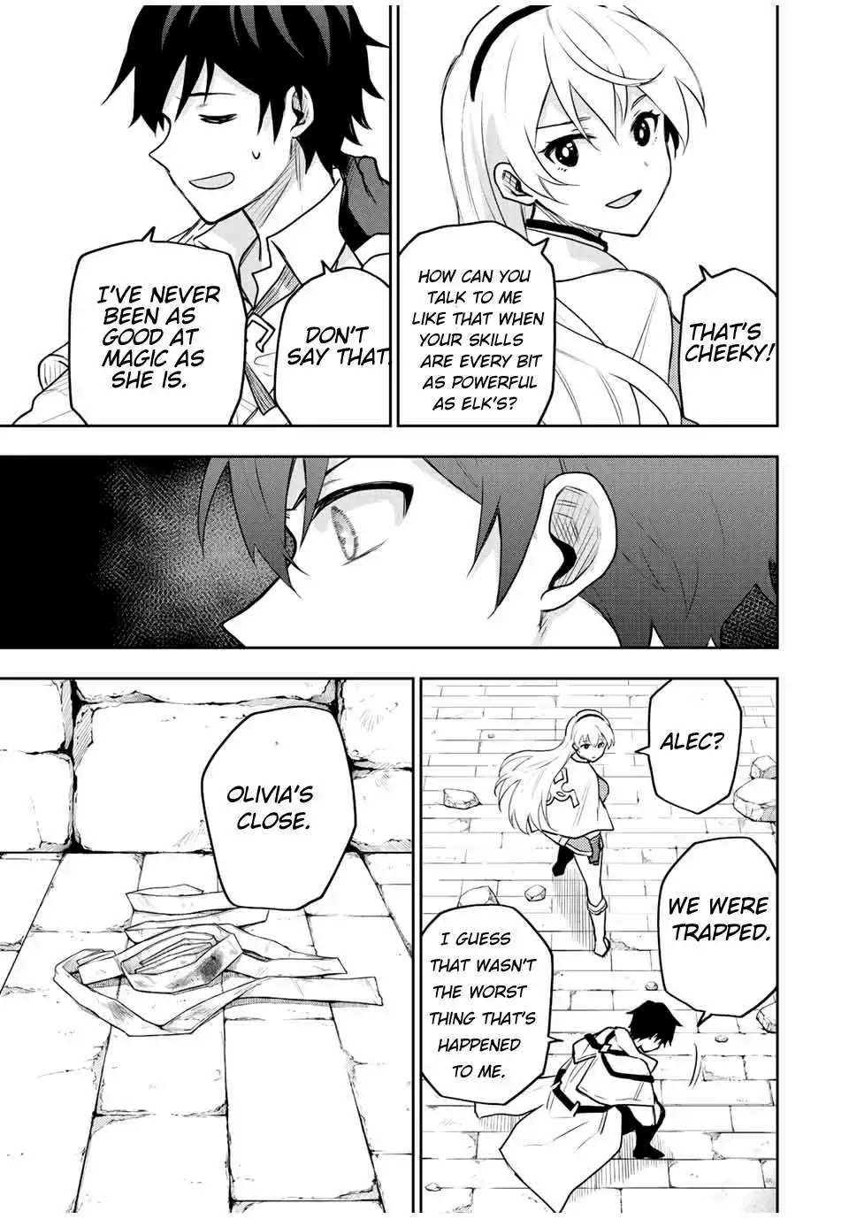 Mikata ga Yowasugite Hojo Mahou ni Tesshiteita Kyuutei Mahoushi, Tsuihou Sarete Saikyou wo Mezashimasu Chapter 29 page 6