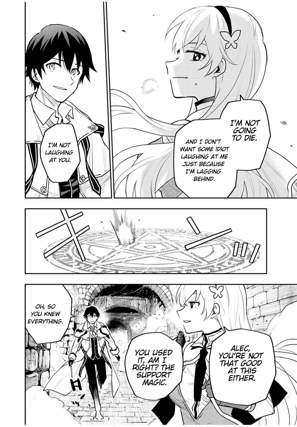 Mikata ga Yowasugite Hojo Mahou ni Tesshiteita Kyuutei Mahoushi, Tsuihou Sarete Saikyou wo Mezashimasu Chapter 29 page 5