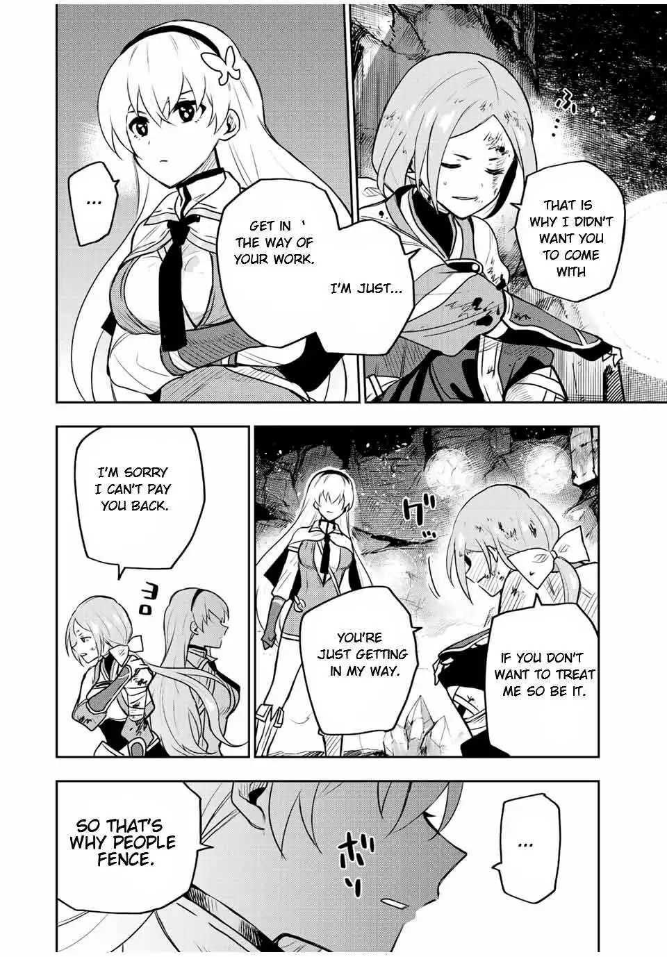 Mikata ga Yowasugite Hojo Mahou ni Tesshiteita Kyuutei Mahoushi, Tsuihou Sarete Saikyou wo Mezashimasu Chapter 30 page 8