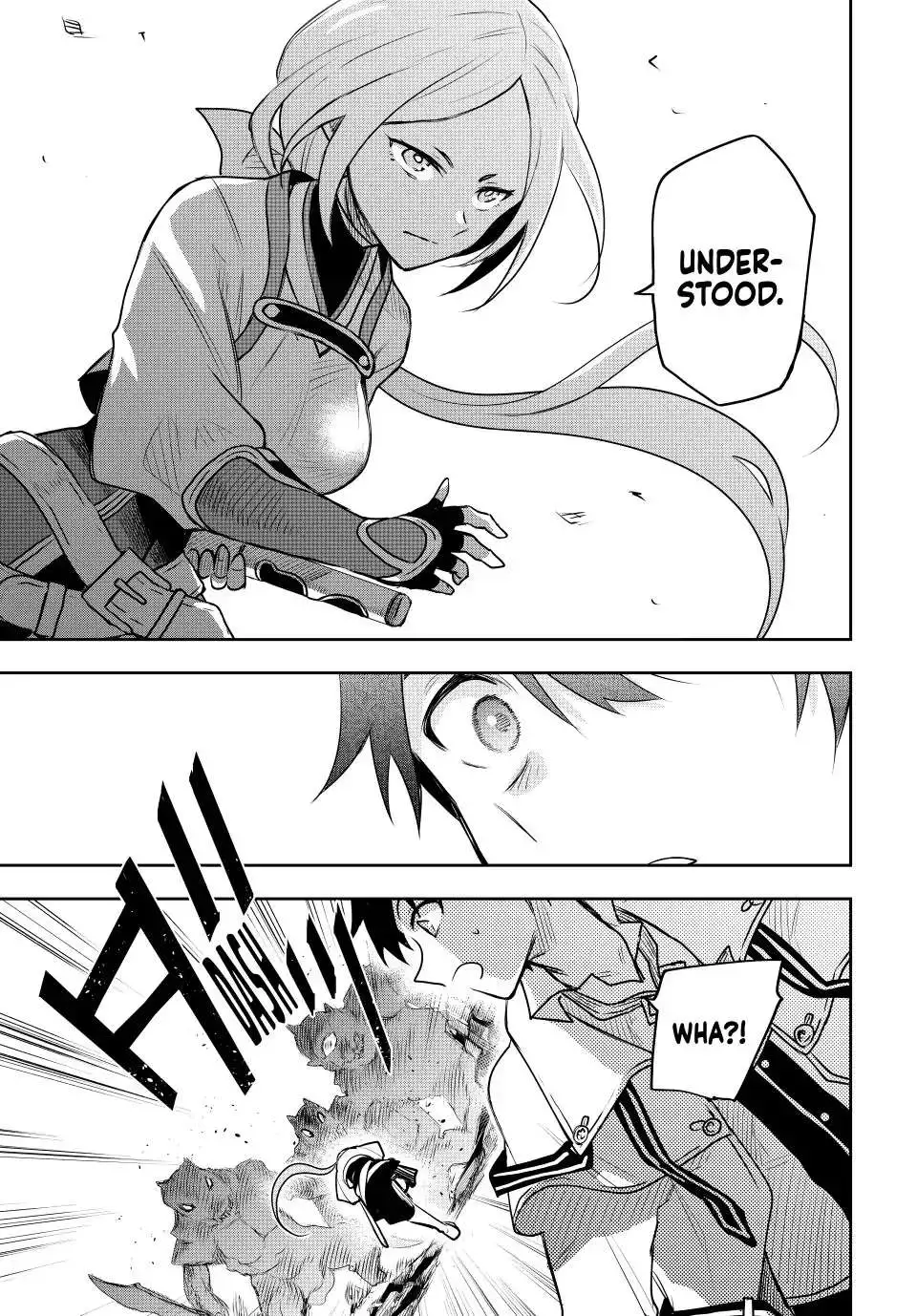 Mikata ga Yowasugite Hojo Mahou ni Tesshiteita Kyuutei Mahoushi, Tsuihou Sarete Saikyou wo Mezashimasu Chapter 31 page 17
