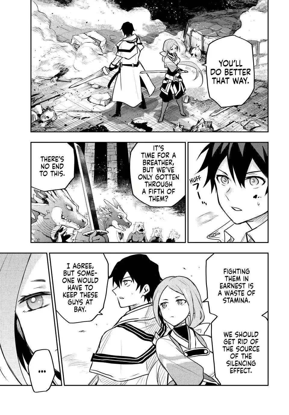 Mikata ga Yowasugite Hojo Mahou ni Tesshiteita Kyuutei Mahoushi, Tsuihou Sarete Saikyou wo Mezashimasu Chapter 31 page 15