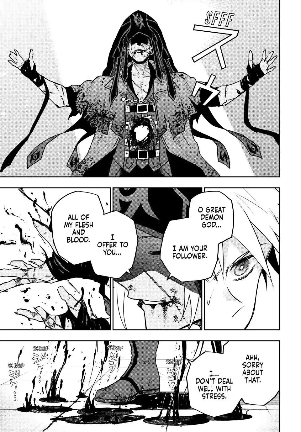 Mikata ga Yowasugite Hojo Mahou ni Tesshiteita Kyuutei Mahoushi, Tsuihou Sarete Saikyou wo Mezashimasu Chapter 35 page 15