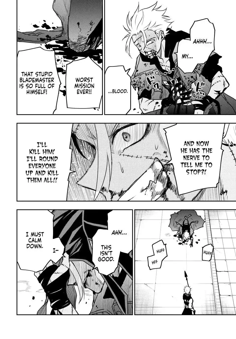 Mikata ga Yowasugite Hojo Mahou ni Tesshiteita Kyuutei Mahoushi, Tsuihou Sarete Saikyou wo Mezashimasu Chapter 35 page 14