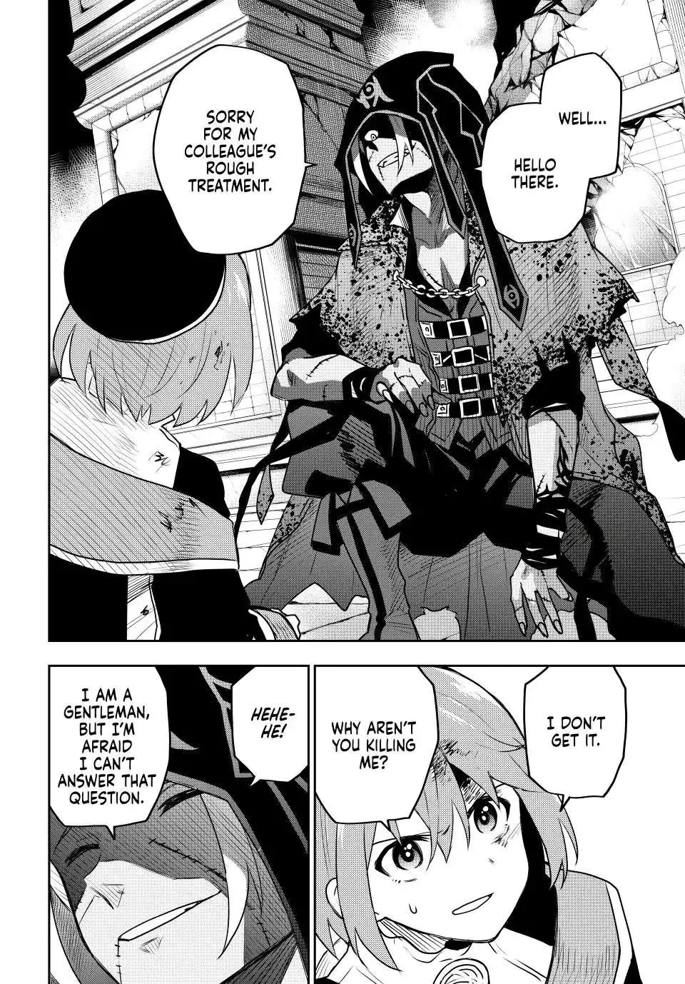 Mikata ga Yowasugite Hojo Mahou ni Tesshiteita Kyuutei Mahoushi, Tsuihou Sarete Saikyou wo Mezashimasu Chapter 35 page 2