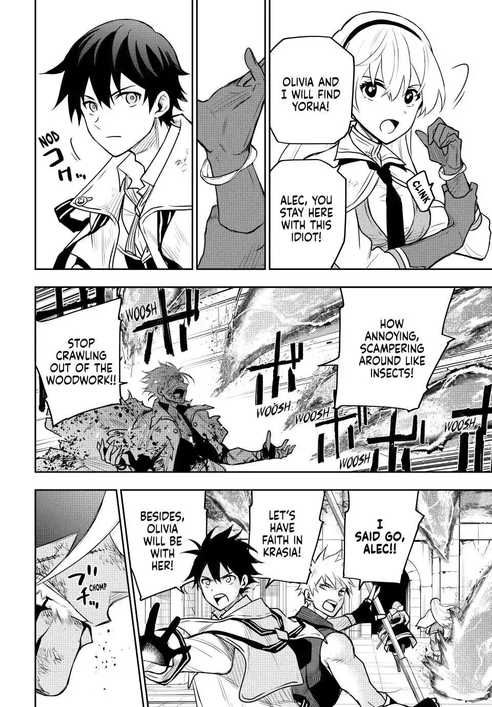 Mikata ga Yowasugite Hojo Mahou ni Tesshiteita Kyuutei Mahoushi, Tsuihou Sarete Saikyou wo Mezashimasu Chapter 38 page 10
