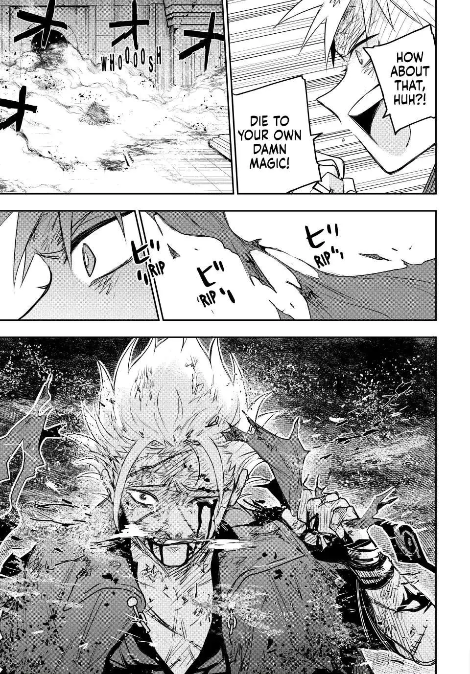 Mikata ga Yowasugite Hojo Mahou ni Tesshiteita Kyuutei Mahoushi, Tsuihou Sarete Saikyou wo Mezashimasu Chapter 38 page 7