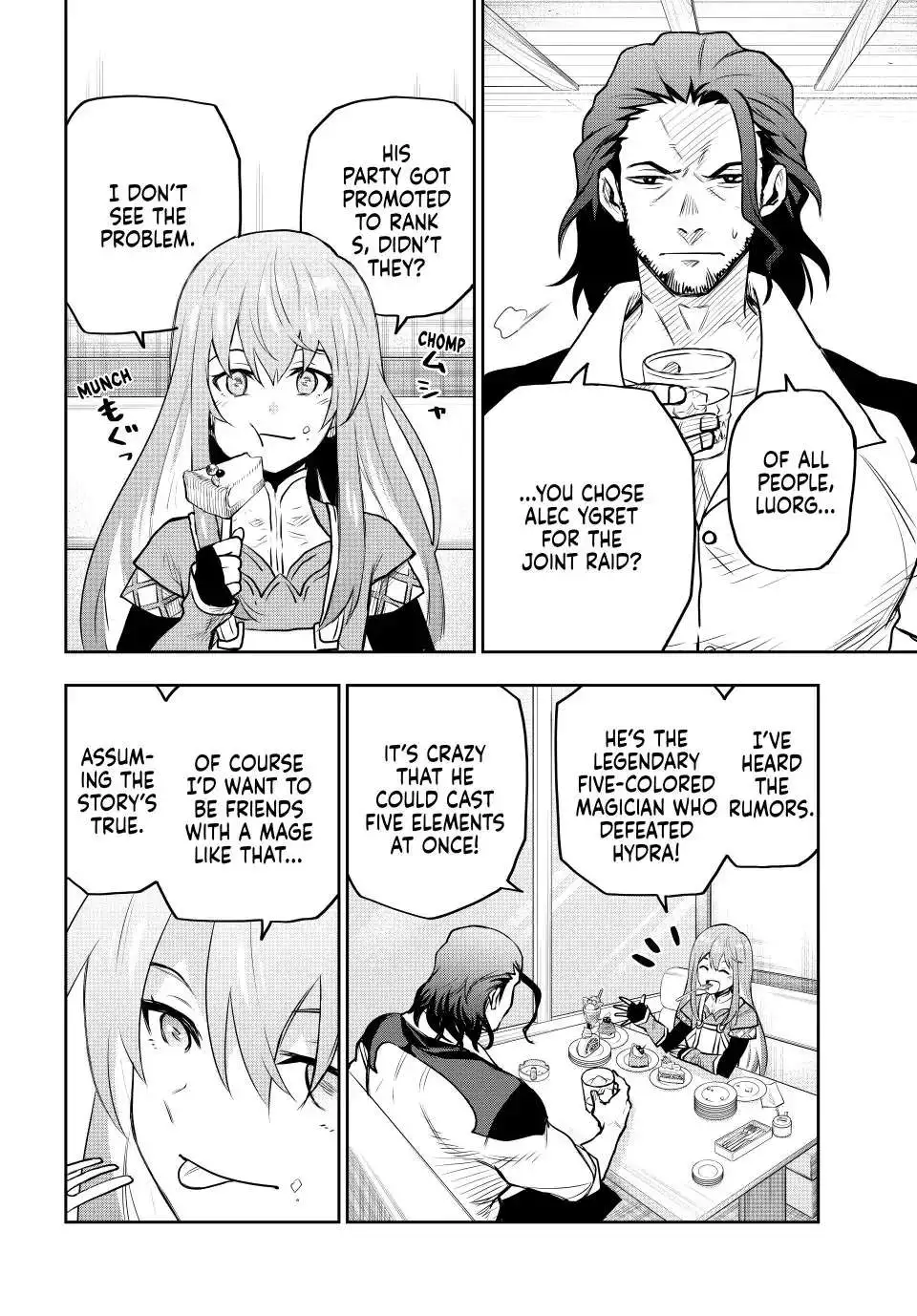 Mikata ga Yowasugite Hojo Mahou ni Tesshiteita Kyuutei Mahoushi, Tsuihou Sarete Saikyou wo Mezashimasu Chapter 38 page 12