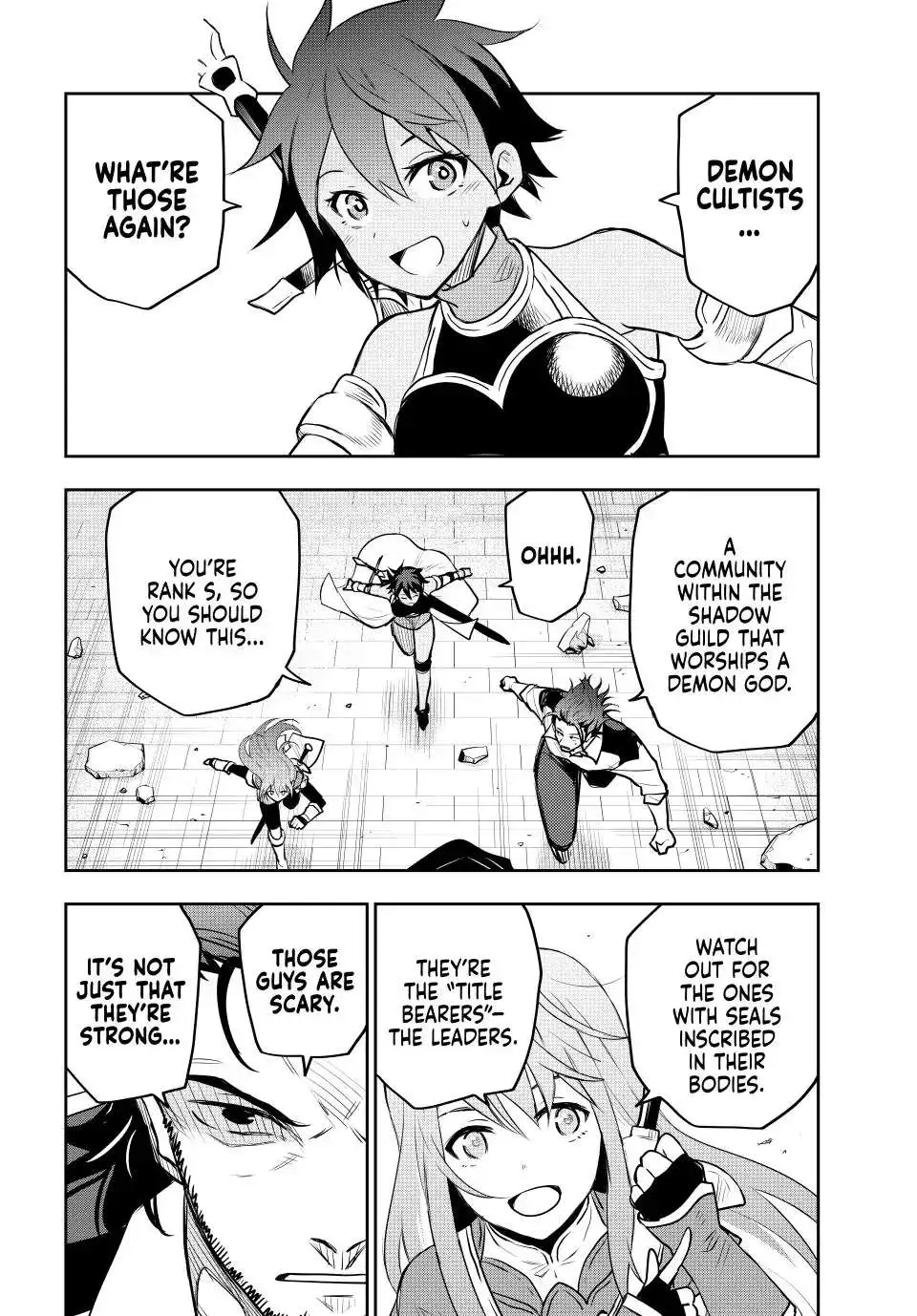 Mikata ga Yowasugite Hojo Mahou ni Tesshiteita Kyuutei Mahoushi, Tsuihou Sarete Saikyou wo Mezashimasu Chapter 39 page 2