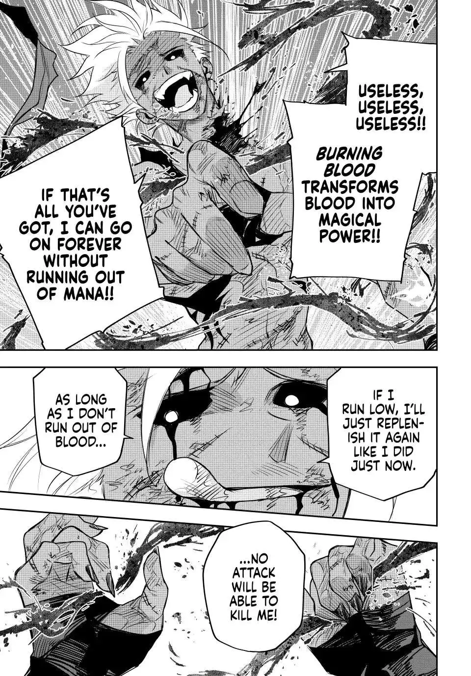 Mikata ga Yowasugite Hojo Mahou ni Tesshiteita Kyuutei Mahoushi, Tsuihou Sarete Saikyou wo Mezashimasu Chapter 39 page 9