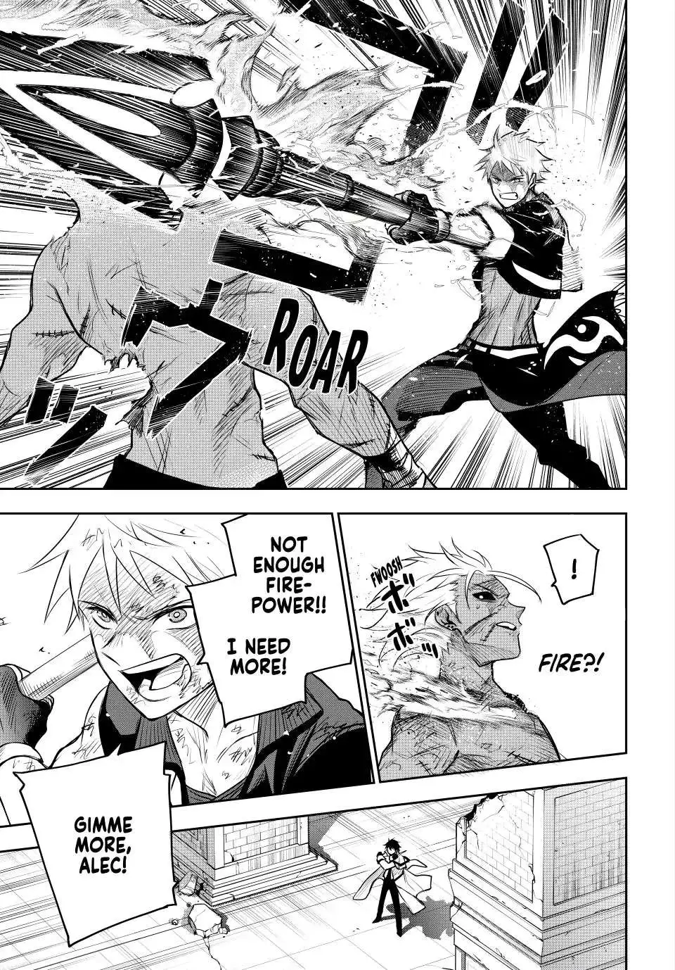 Mikata ga Yowasugite Hojo Mahou ni Tesshiteita Kyuutei Mahoushi, Tsuihou Sarete Saikyou wo Mezashimasu Chapter 40 page 9
