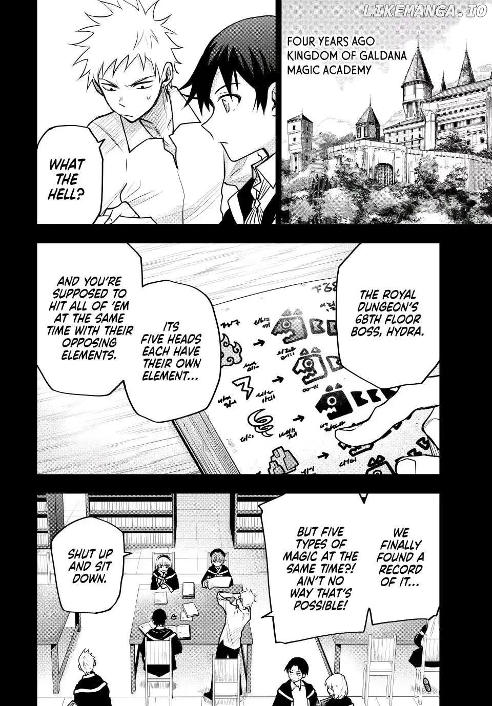 Mikata ga Yowasugite Hojo Mahou ni Tesshiteita Kyuutei Mahoushi, Tsuihou Sarete Saikyou wo Mezashimasu Chapter 45 page 2
