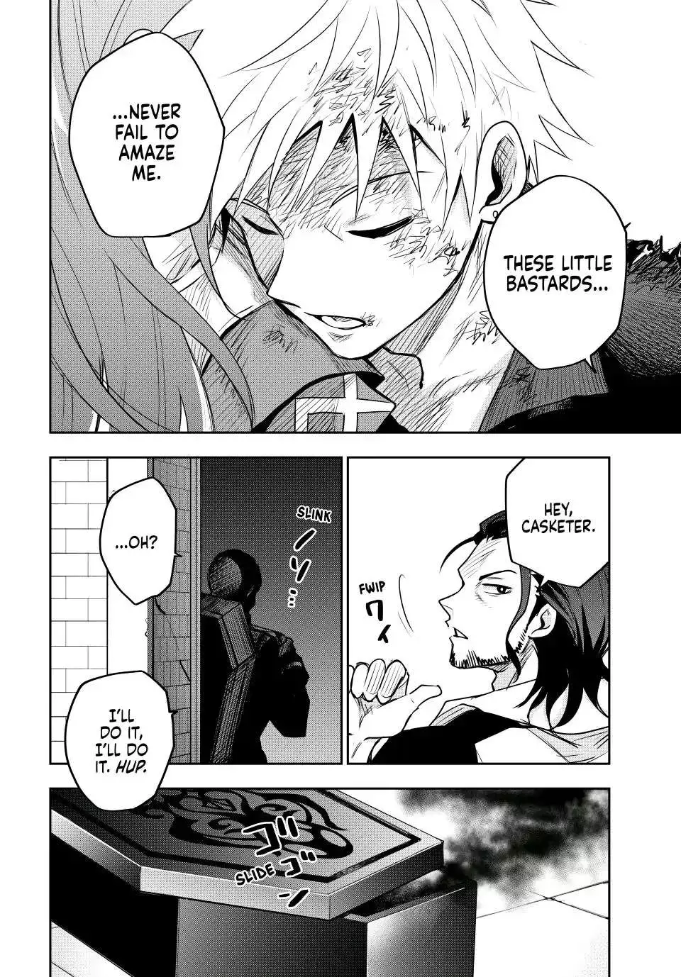 Mikata ga Yowasugite Hojo Mahou ni Tesshiteita Kyuutei Mahoushi, Tsuihou Sarete Saikyou wo Mezashimasu Chapter 46 page 14