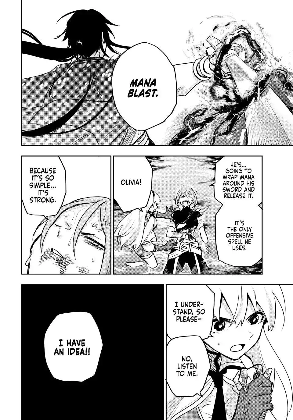 Mikata ga Yowasugite Hojo Mahou ni Tesshiteita Kyuutei Mahoushi, Tsuihou Sarete Saikyou wo Mezashimasu Chapter 46 page 20