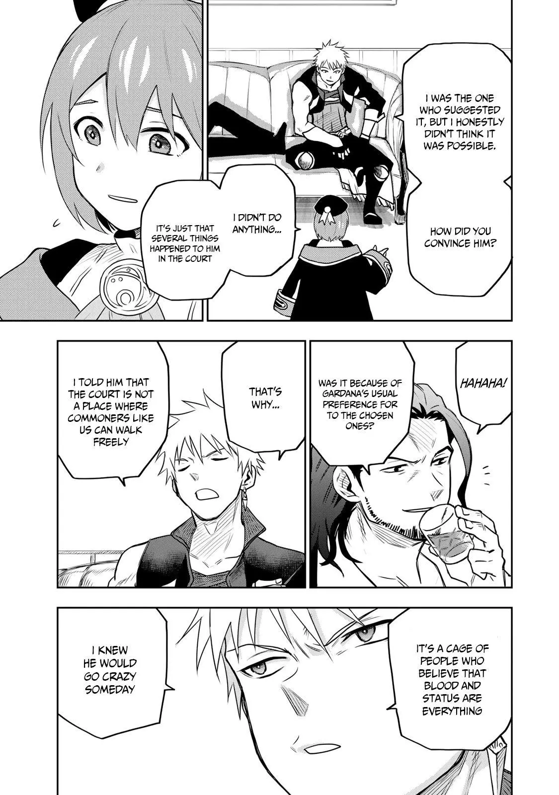Mikata ga Yowasugite Hojo Mahou ni Tesshiteita Kyuutei Mahoushi, Tsuihou Sarete Saikyou wo Mezashimasu Chapter 5 page 6