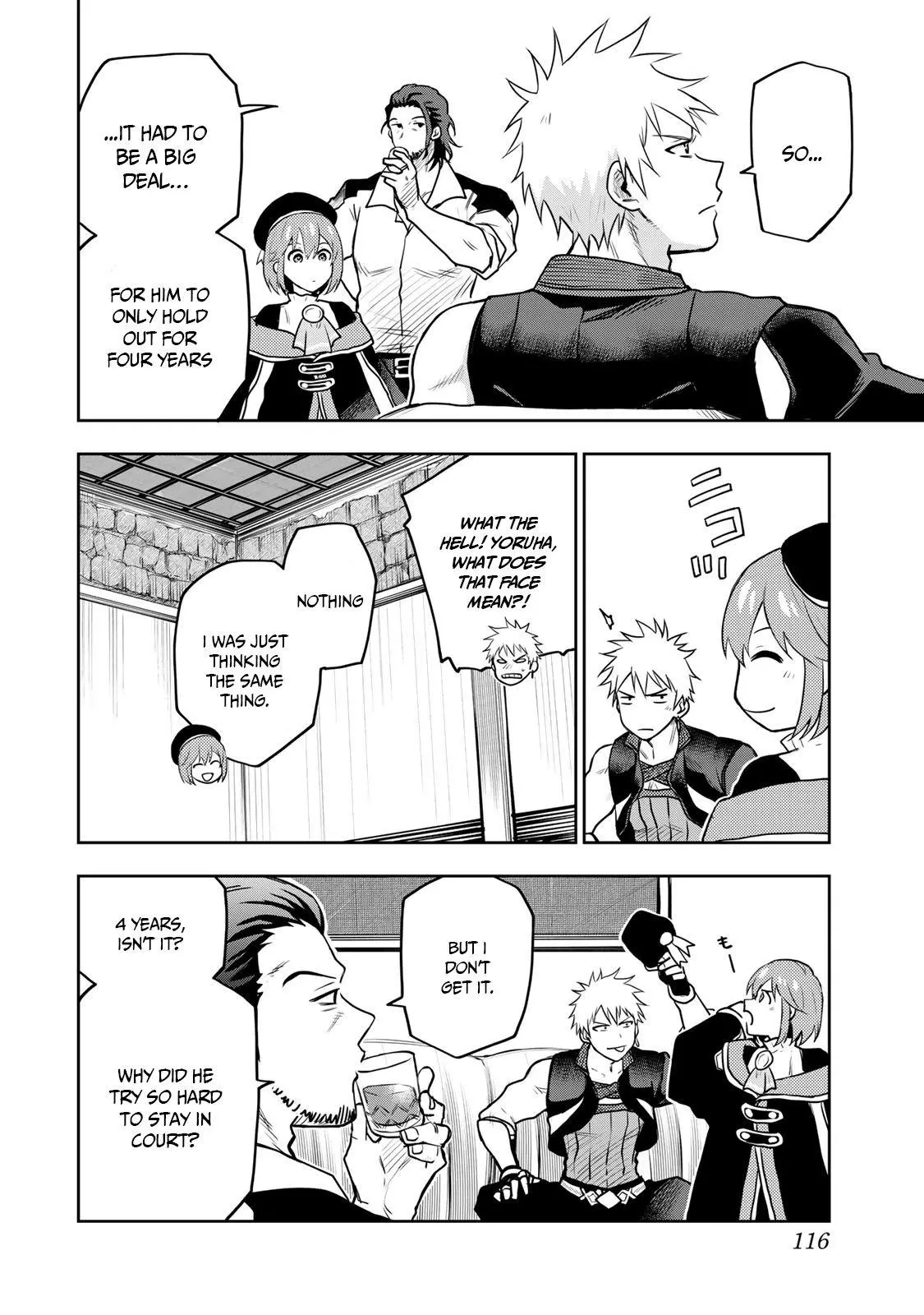 Mikata ga Yowasugite Hojo Mahou ni Tesshiteita Kyuutei Mahoushi, Tsuihou Sarete Saikyou wo Mezashimasu Chapter 5 page 7
