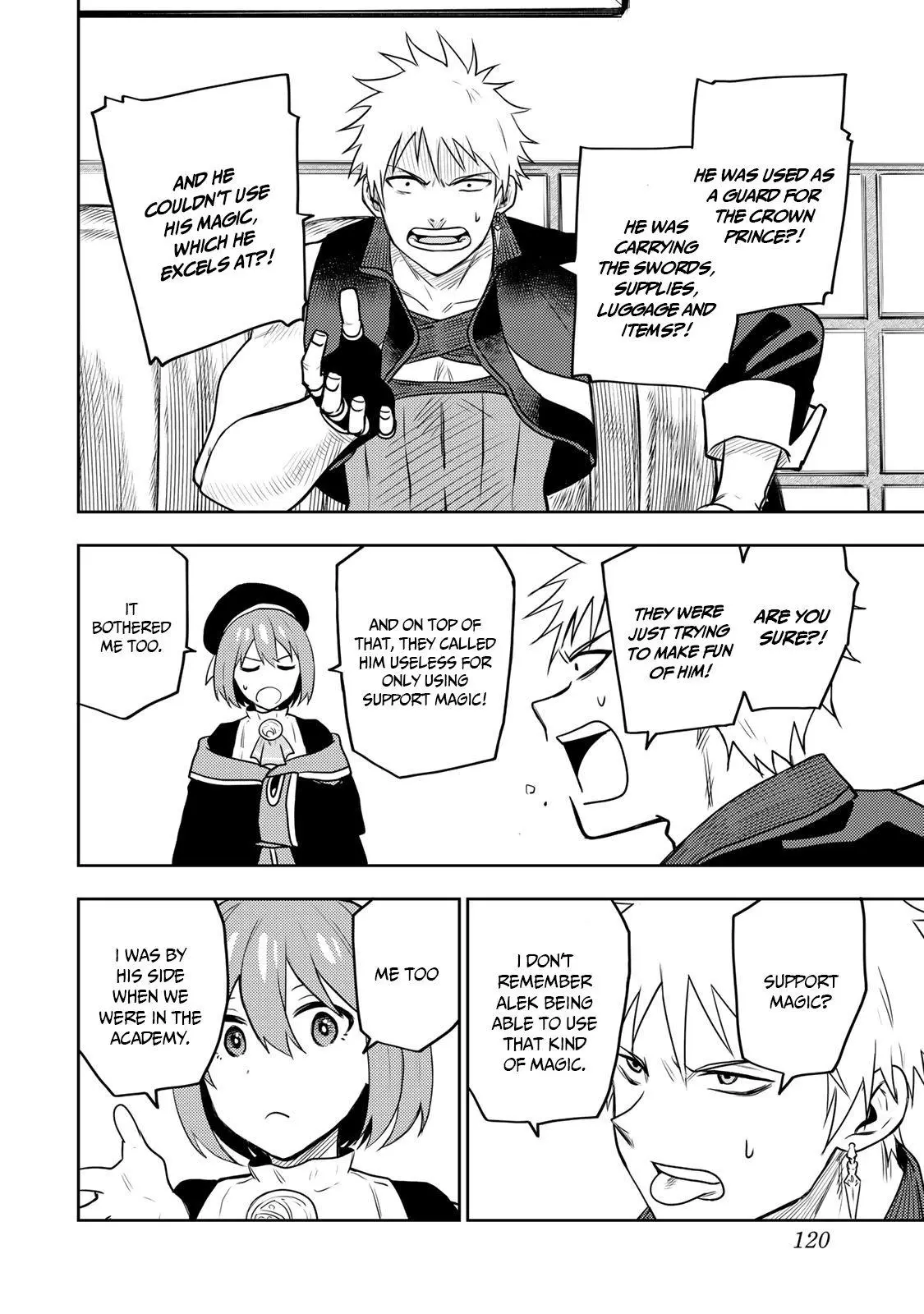 Mikata ga Yowasugite Hojo Mahou ni Tesshiteita Kyuutei Mahoushi, Tsuihou Sarete Saikyou wo Mezashimasu Chapter 5 page 11