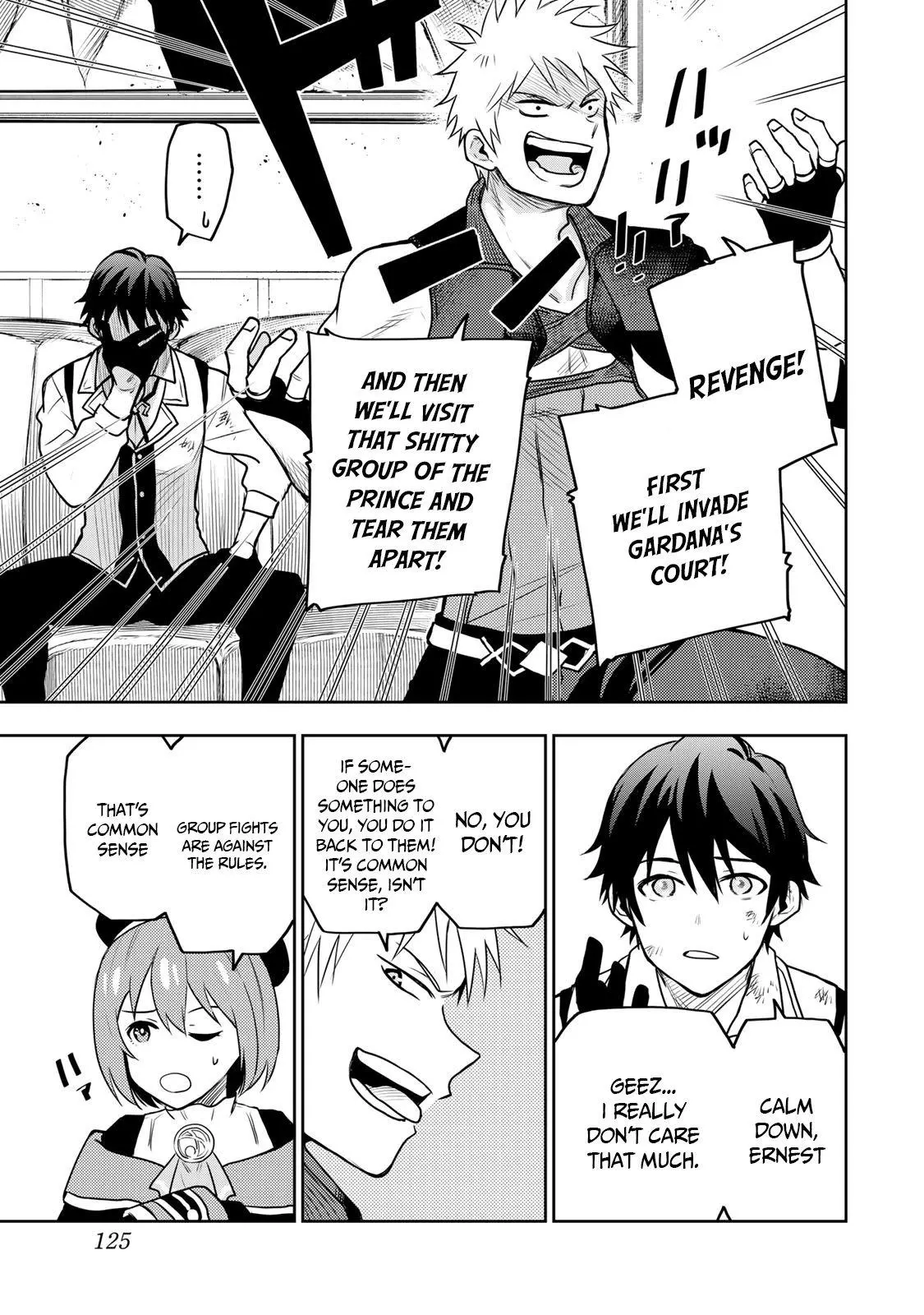 Mikata ga Yowasugite Hojo Mahou ni Tesshiteita Kyuutei Mahoushi, Tsuihou Sarete Saikyou wo Mezashimasu Chapter 5 page 16