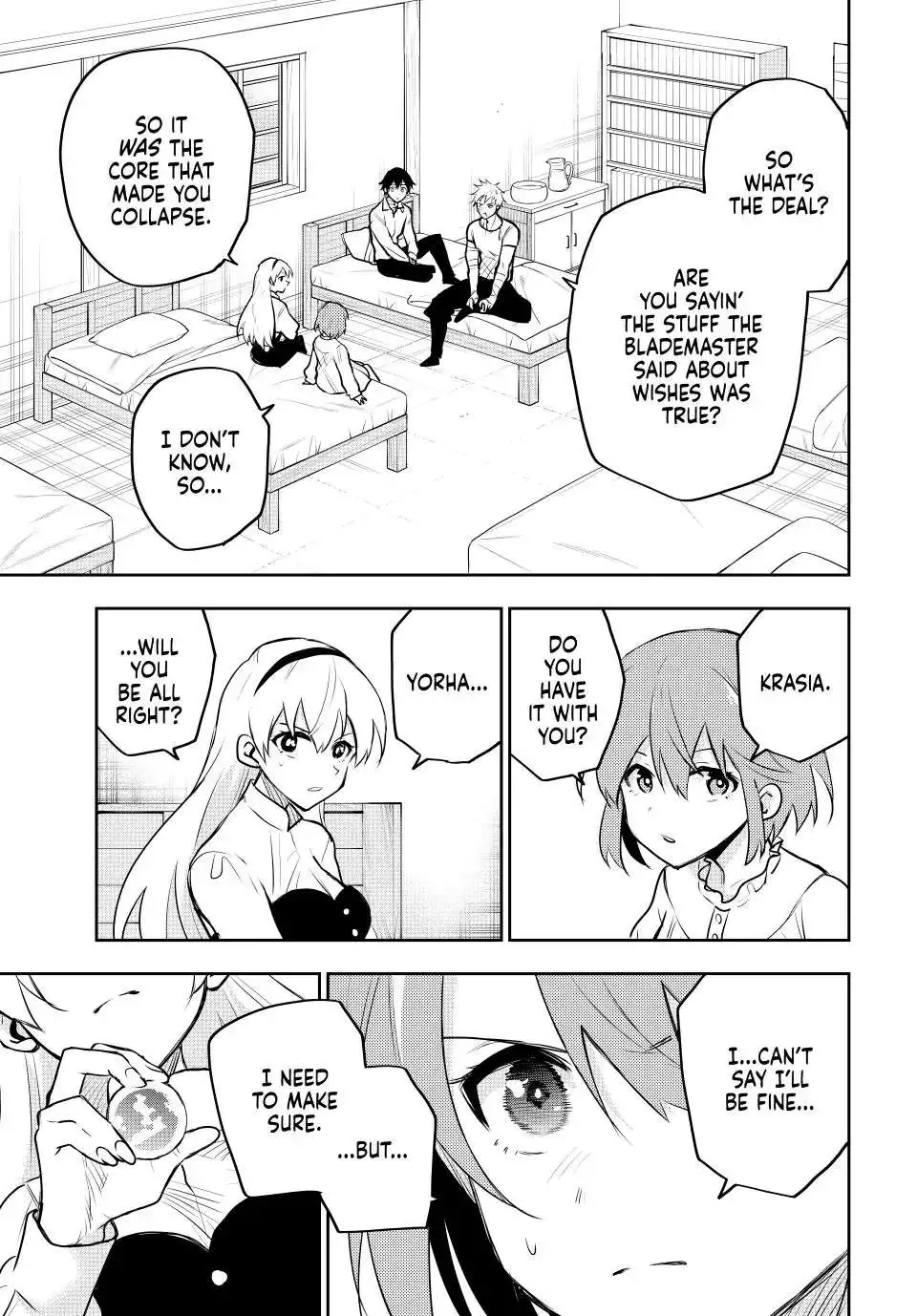 Mikata ga Yowasugite Hojo Mahou ni Tesshiteita Kyuutei Mahoushi, Tsuihou Sarete Saikyou wo Mezashimasu Chapter 52 page 7