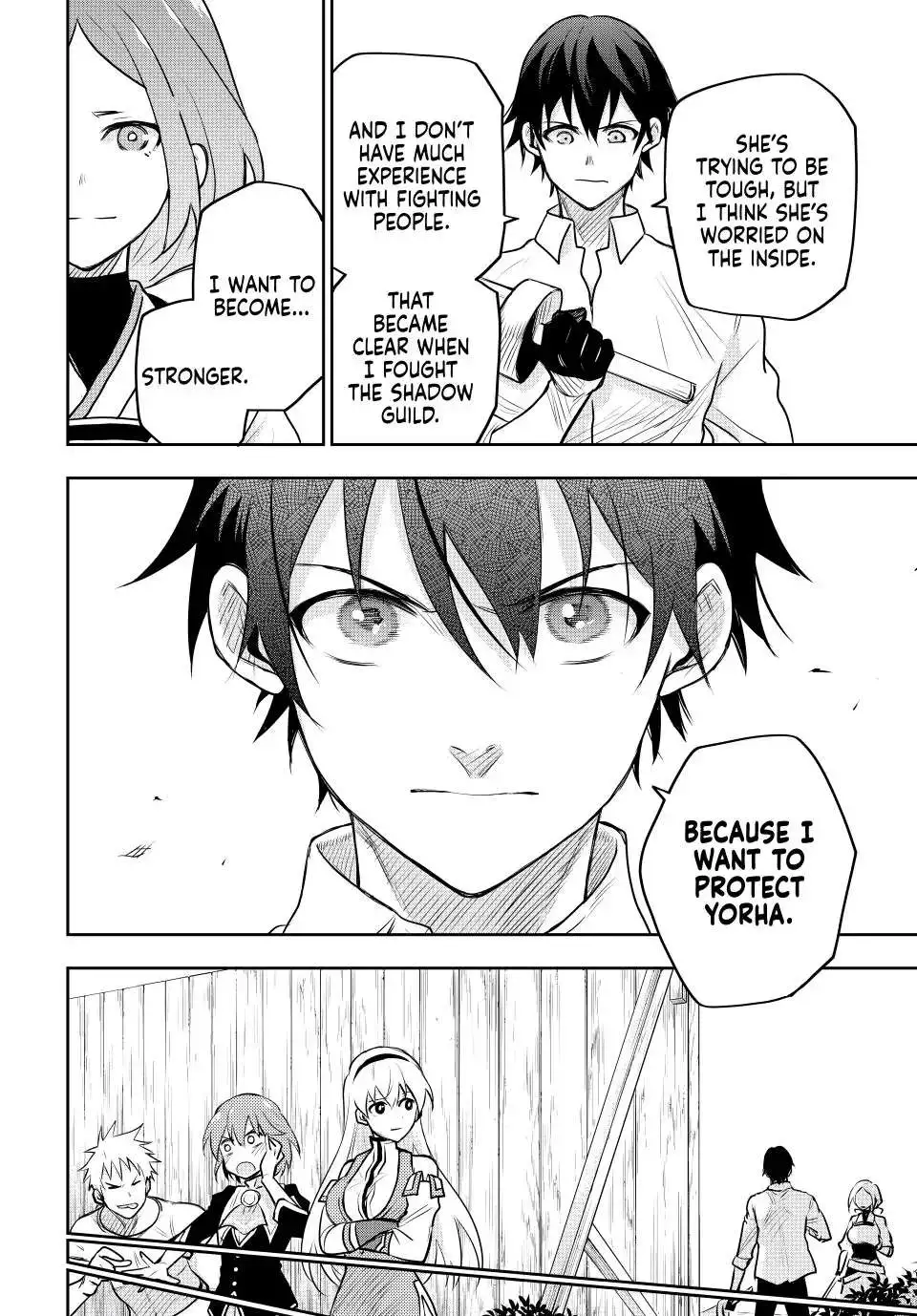 Mikata ga Yowasugite Hojo Mahou ni Tesshiteita Kyuutei Mahoushi, Tsuihou Sarete Saikyou wo Mezashimasu Chapter 52 page 14