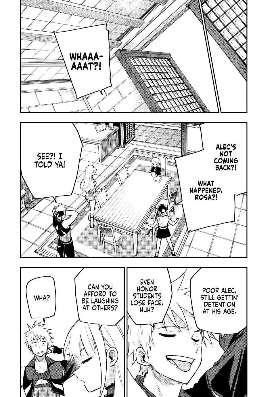 Mikata ga Yowasugite Hojo Mahou ni Tesshiteita Kyuutei Mahoushi, Tsuihou Sarete Saikyou wo Mezashimasu Chapter 57 page 8