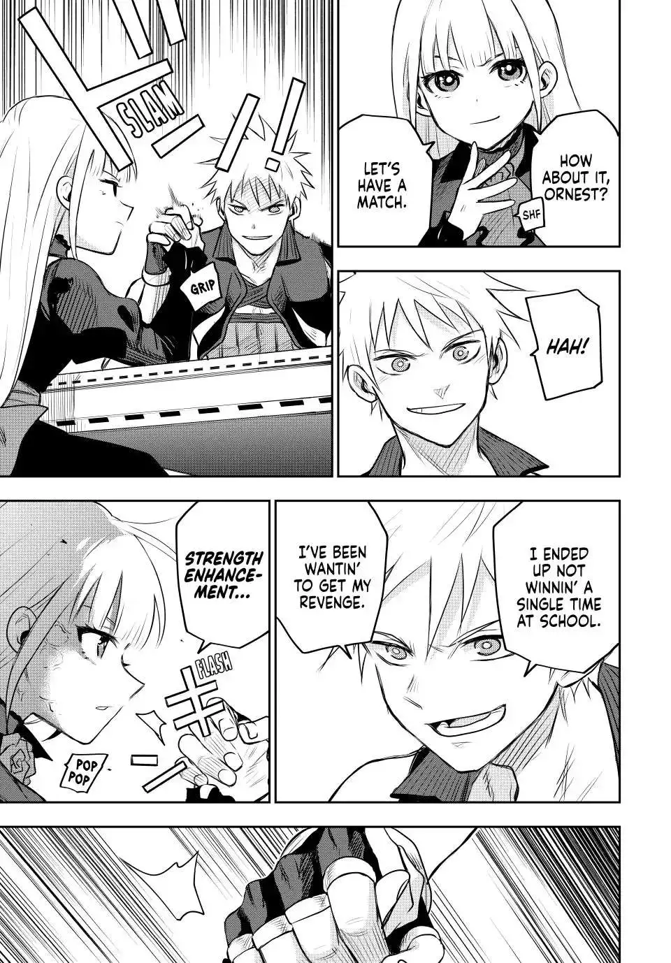 Mikata ga Yowasugite Hojo Mahou ni Tesshiteita Kyuutei Mahoushi, Tsuihou Sarete Saikyou wo Mezashimasu Chapter 57 page 9