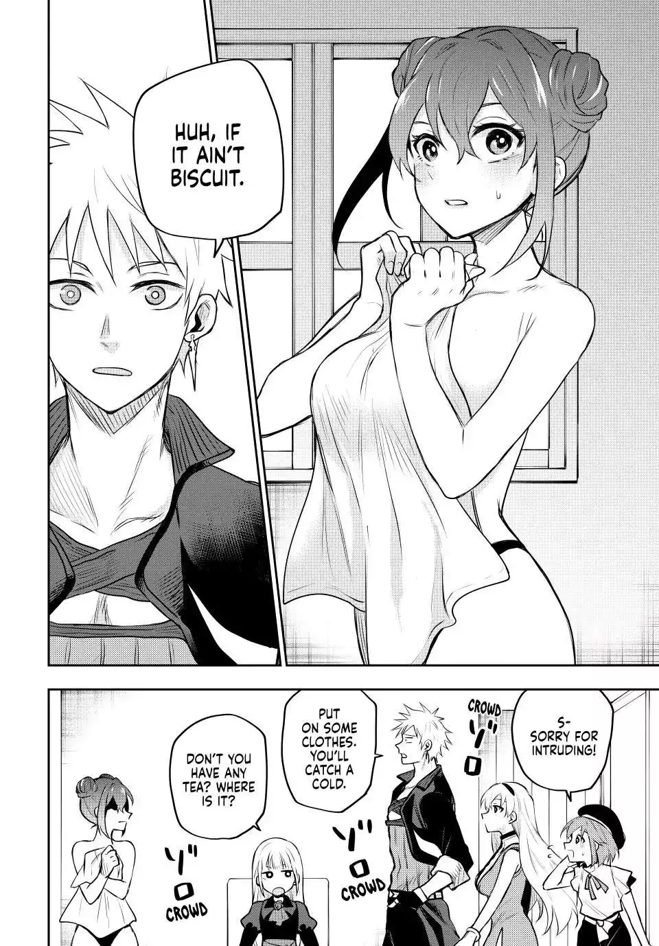 Mikata ga Yowasugite Hojo Mahou ni Tesshiteita Kyuutei Mahoushi, Tsuihou Sarete Saikyou wo Mezashimasu Chapter 57 page 12
