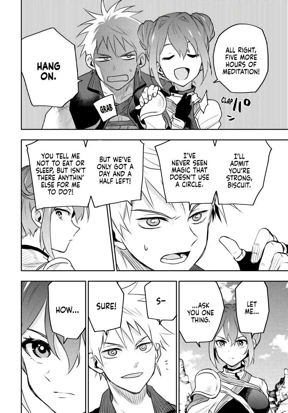 Mikata ga Yowasugite Hojo Mahou ni Tesshiteita Kyuutei Mahoushi, Tsuihou Sarete Saikyou wo Mezashimasu Chapter 58 page 5